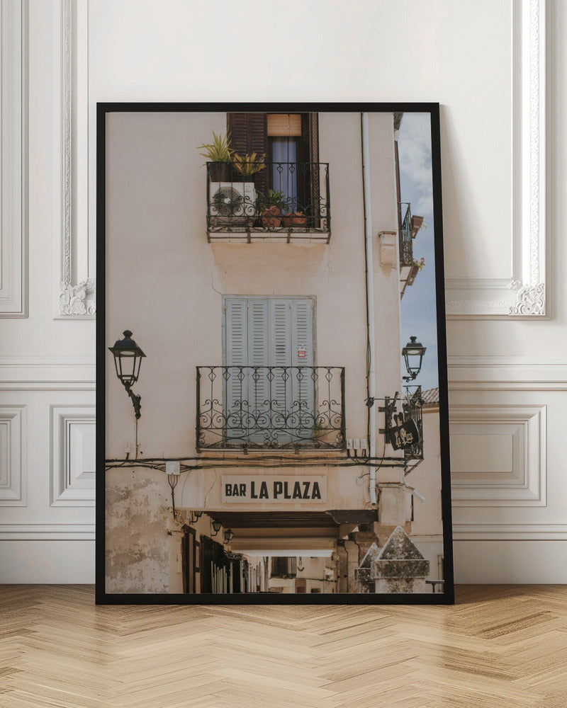 Bar La Plaza Poster